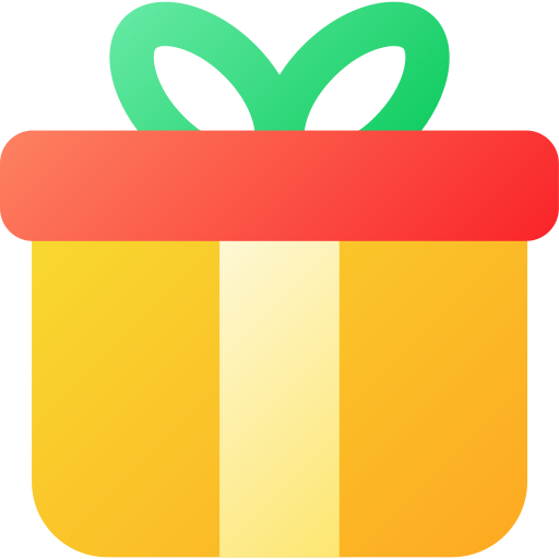 caja de regalo icono gratis