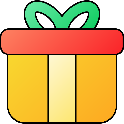 caja de regalo icono gratis