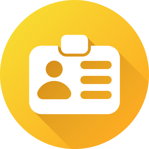 Удостоверение личности бесплатно иконка