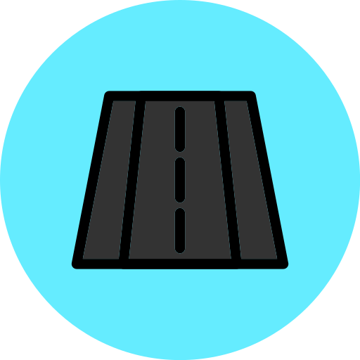autoestrada grátis ícone