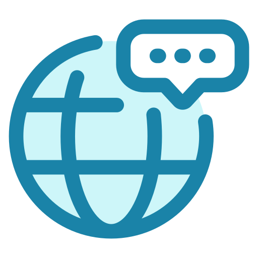 chat global icono gratis