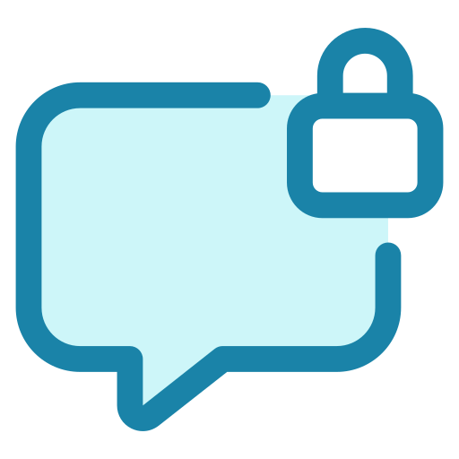 Private chat free icon Private chat free icon