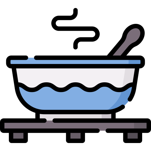 Hot soup free icon Hot soup free icon