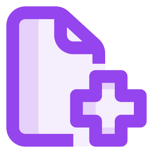 informe médico icono gratis