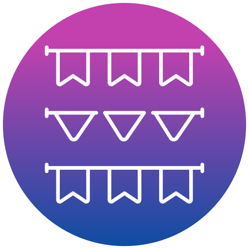 guirnalda icono gratis