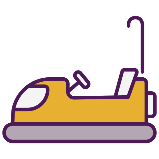 Bumper car free icon Bumper car free icon