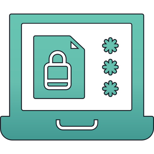 protección de archivos icono gratis