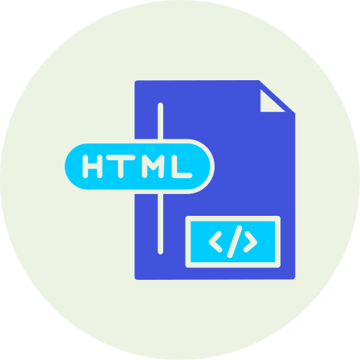 archivo html icono gratis