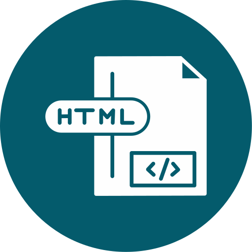 archivo html icono gratis