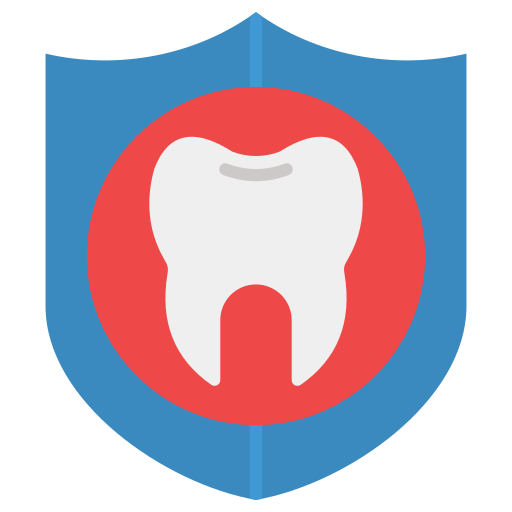 protección dental icono gratis