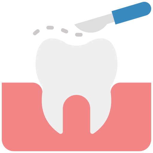 cirugía dental icono gratis