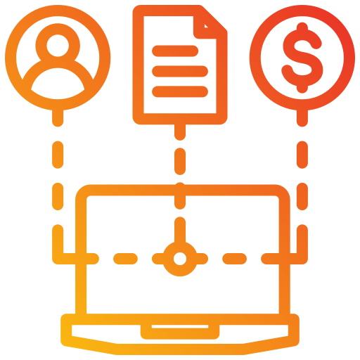 recopilación de datos icono gratis