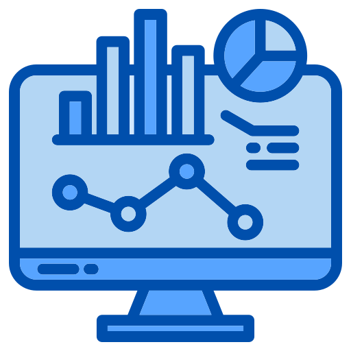 análisis de datos icono gratis