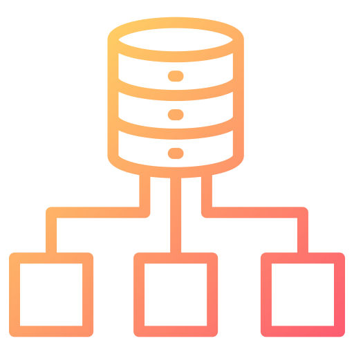 estructura de datos icono gratis