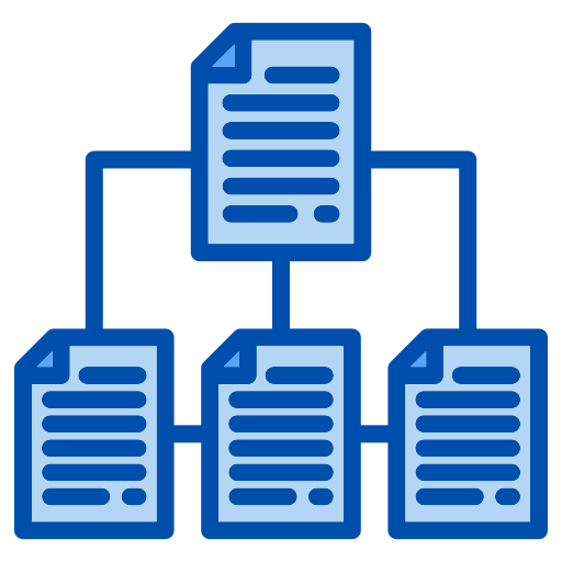 datos estructurados icono gratis