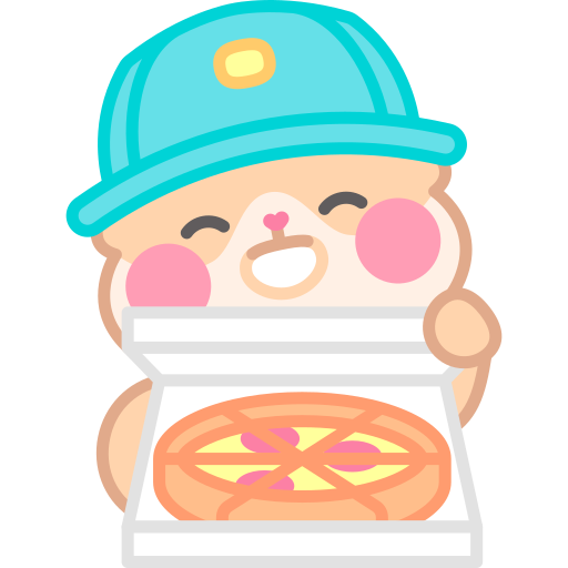 pizza gratis sticker