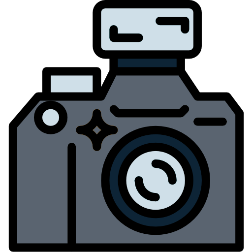 Camera Smalllikeart Lineal Color icon