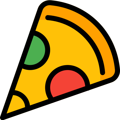 porción de pizza icono gratis