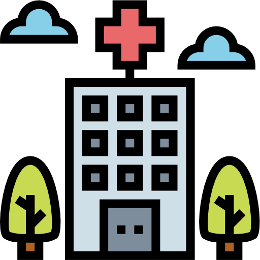 hôpital Icône gratuit