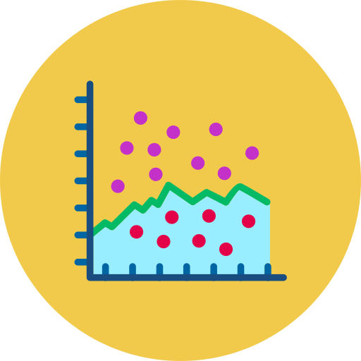 Scatter free icon