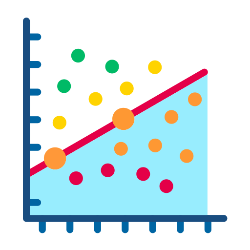 Scatter free icon Scatter free icon