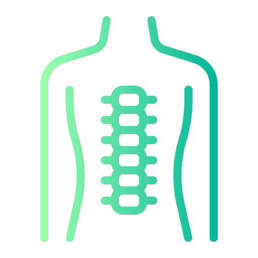 columna vertebral icono gratis