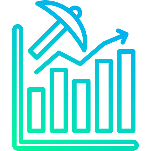 procesamiento de datos icono gratis