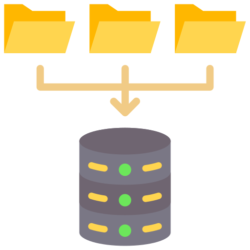 recopilación de datos icono gratis