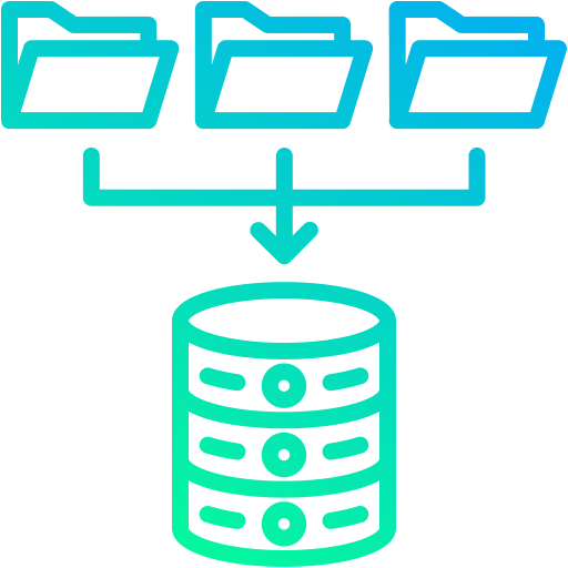 recopilación de datos icono gratis