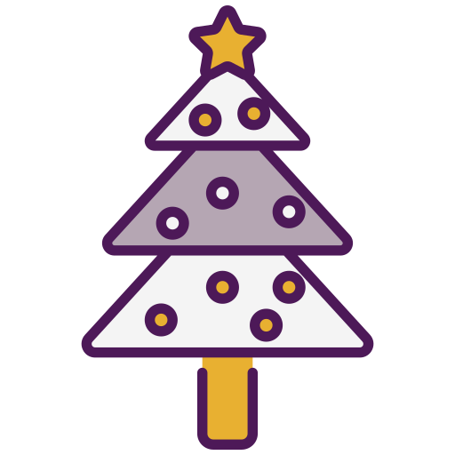 árbol de navidad icono gratis