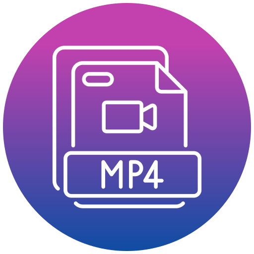 mp4 icono gratis