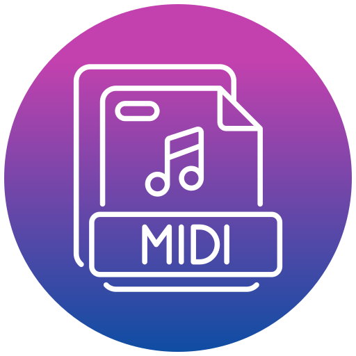 Midi free icon