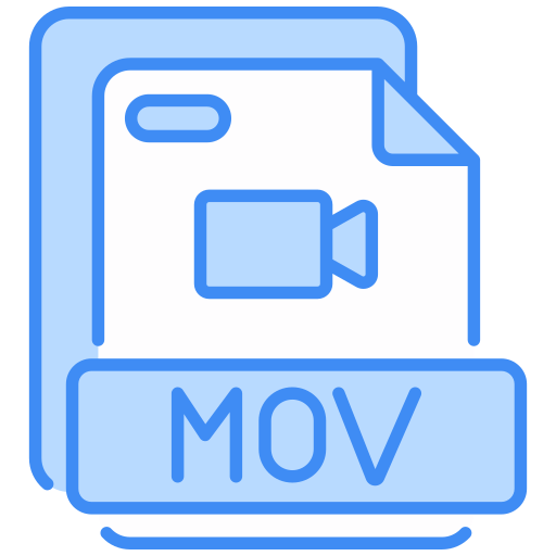 formato de archivo mov icono gratis