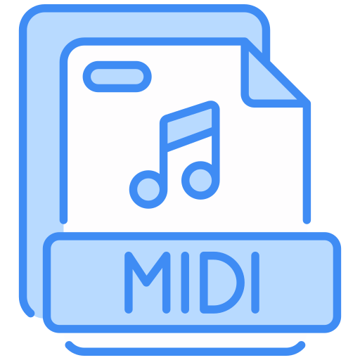 midi icono gratis