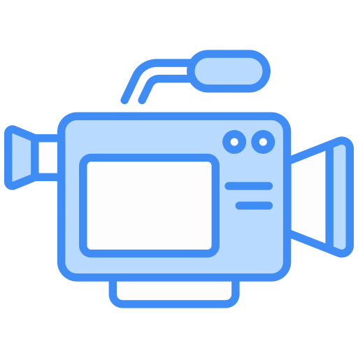 camara de video icono gratis