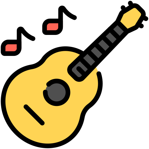 guitare acoustique Icône gratuit guitare acoustique Icône gratuit