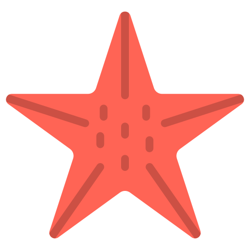 estrella de mar icono gratis