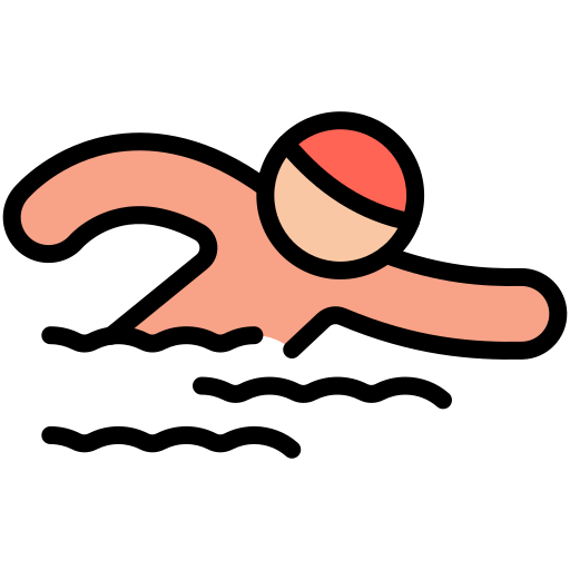 수영 무료 아이콘