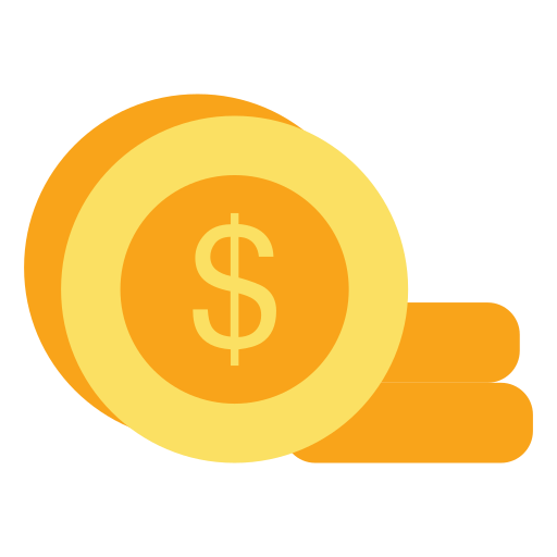 moedas grátis ícone