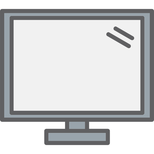 pantalla del monitor icono gratis