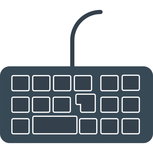 teclado icono gratis