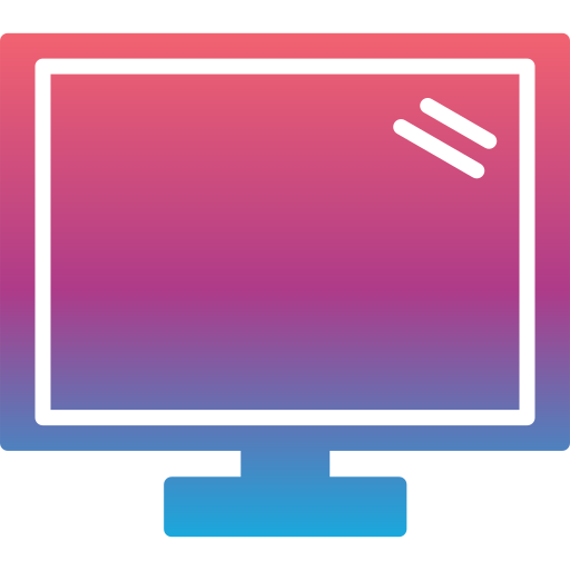 pantalla del monitor icono gratis