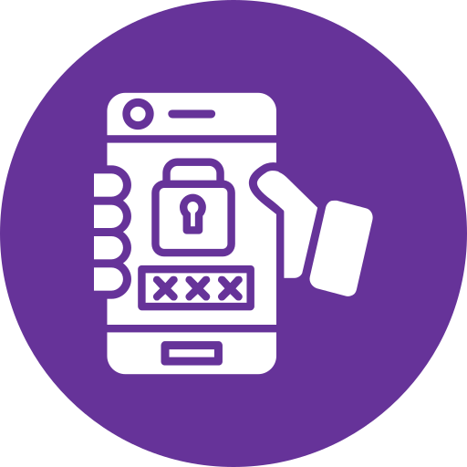 mot de passe mobile Icône gratuit mot de passe mobile Icône gratuit