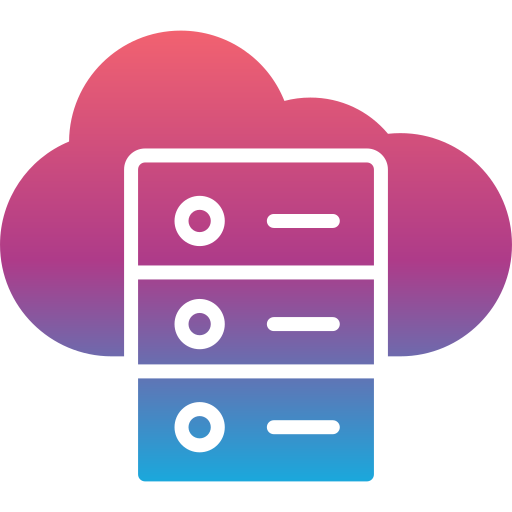servidor en la nube icono gratis