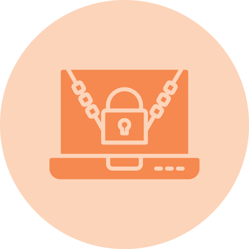 secuestro de datos icono gratis