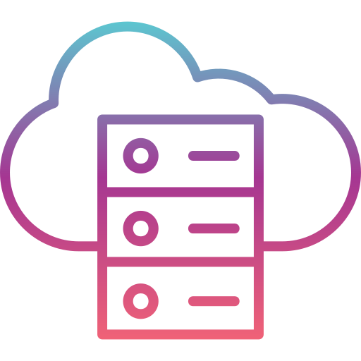 servidor en la nube icono gratis