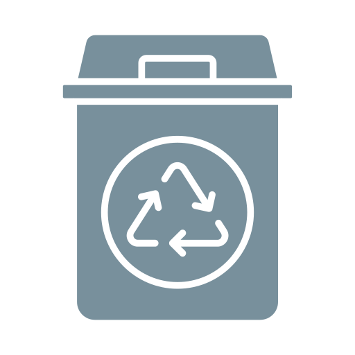 papelera de reciclaje icono gratis