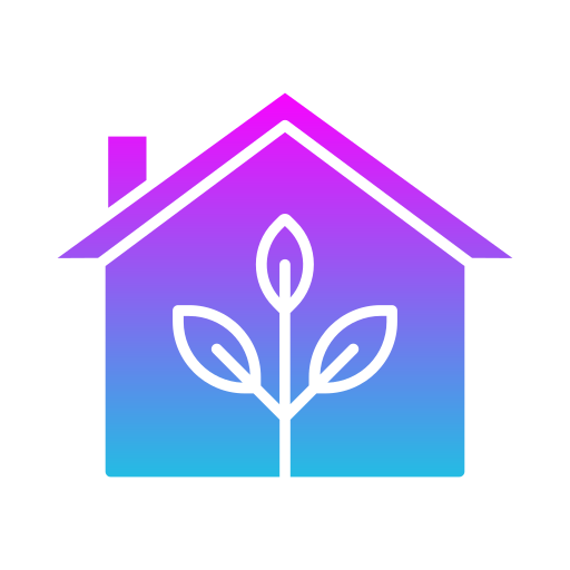 hogar ecológico icono gratis