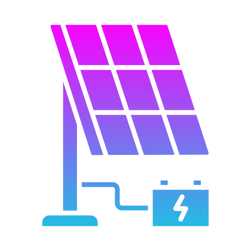 energía solar icono gratis