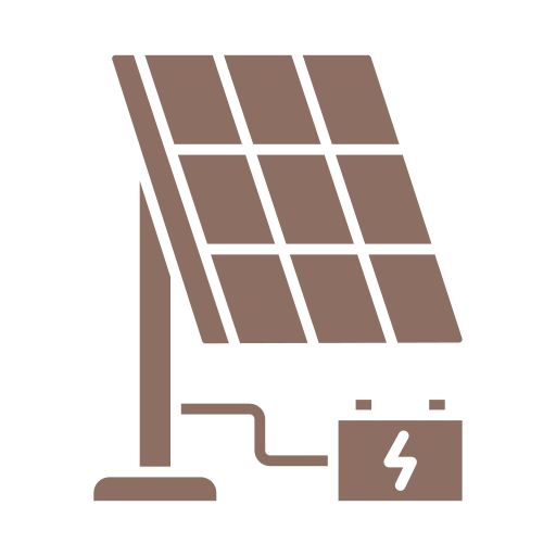 energía solar icono gratis